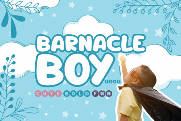 Barnacle Boy: A Playful Font for Expressive Design