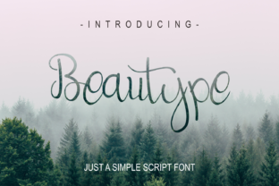 Beautype: A Classy Script Font