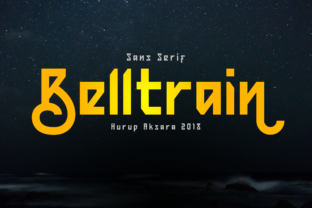 Belltrain: A Bold, Retro-Inspired Font with a Unique Cultural Flair