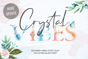 Crystal Vibes: A Stylish Serif for Creative Projects