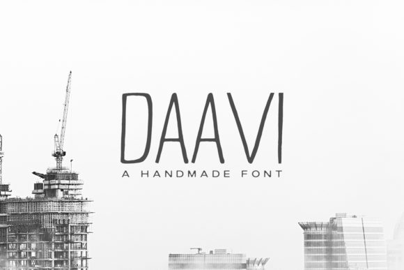 Daavi: A Handmade Serif Font for Timeless Design
