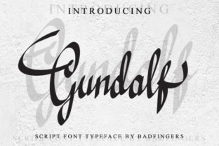 Gundalf: A Script Font with Timeless Elegance