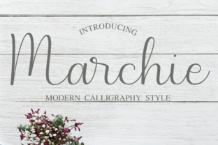 Marchie: Elegant Calligraphy for Modern Design