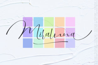 Miraluna: A Hand-Drawn Font for Stylish Design