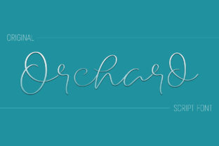 Orchard: A Handwritten Script for Authentic Design