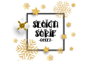 PN Sleigh Serif Holly: A Festive Font for Every Occasion