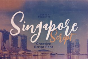 Singapore Script: A Playful Handwritten Font for Modern Design