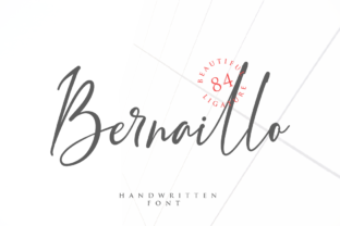 The Bernaillo Font: A Modern, Elegant Handwritten Style for Upscale Design